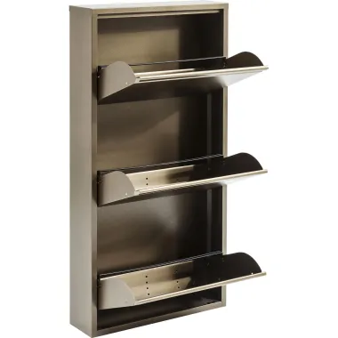 Kare Szafka na buty CARUSO 3 dark bronze 50 x 103.5 x 15cm / 82547