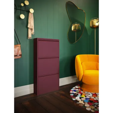 Kare Szafka na buty CARUSO 3 BERRY (MO) 50 x 103.5 x 15cm / 71549