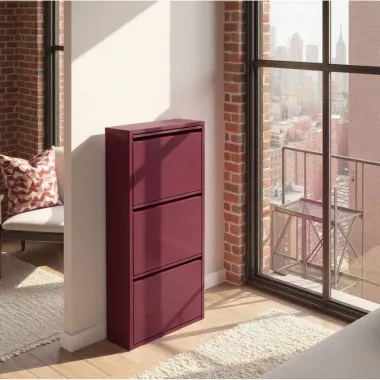 Kare Szafka na buty CARUSO 3 BERRY (MO) 50 x 103.5 x 15cm / 71549