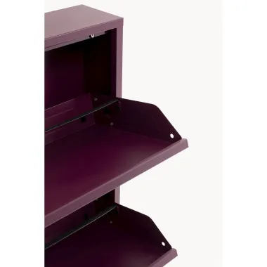 Kare Szafka na buty CARUSO 3 BERRY (MO) 50 x 103.5 x 15cm / 71549