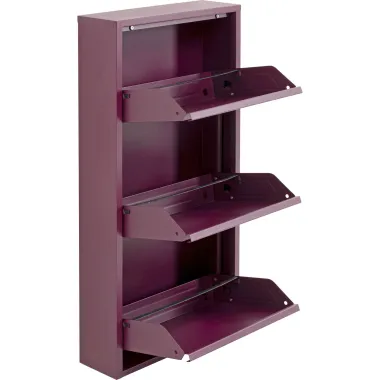 Kare Szafka na buty CARUSO 3 BERRY (MO) 50 x 103.5 x 15cm / 71549