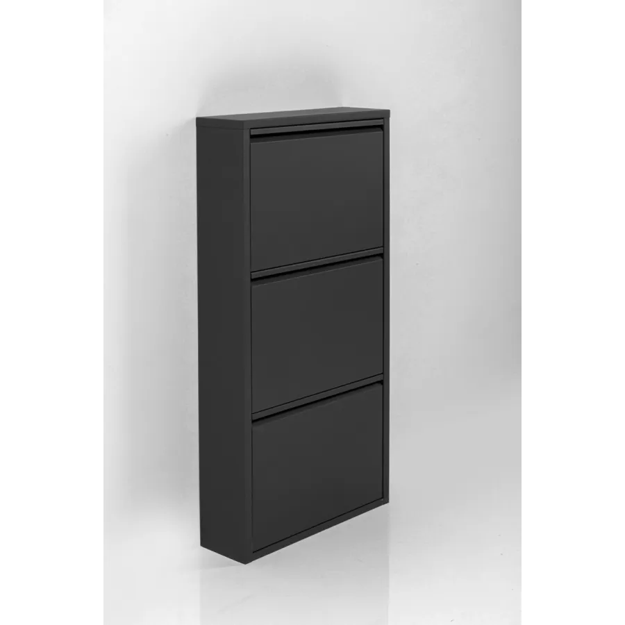 Kare Szafka na buty CARUSO 3 BLACK (MO) 50 x 103.5 x 15cm / 86922