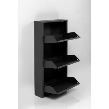 Kare Szafka na buty CARUSO 3 BLACK (MO) 50 x 103.5 x 15cm / 86922