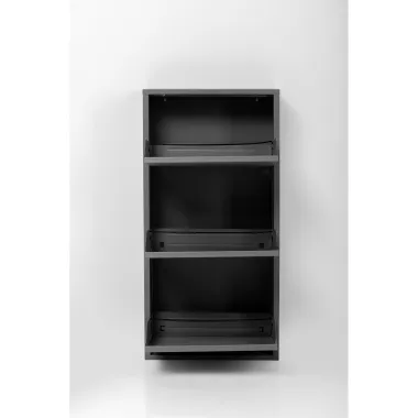 Kare Szafka na buty CARUSO 3 BLACK (MO) 50 x 103.5 x 15cm / 86922