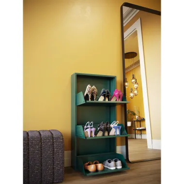 Kare Szafka na buty CARUSO 3 GREEN (MO) 50 x 103.5 x 15cm / 88013