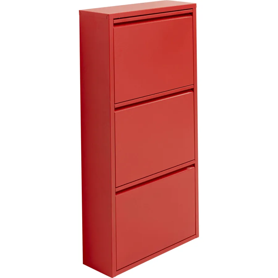 Kare Szafka na buty CARUSO 3 RED (MO) 50 x 103.5 x 15cm / 71080