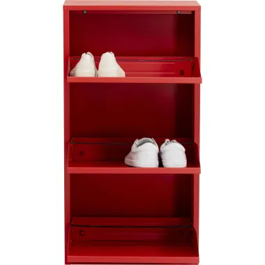 Kare Szafka na buty CARUSO 3 RED (MO) 50 x 103.5 x 15cm / 71080