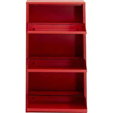 Kare Szafka na buty CARUSO 3 RED (MO) 50 x 103.5 x 15cm / 71080