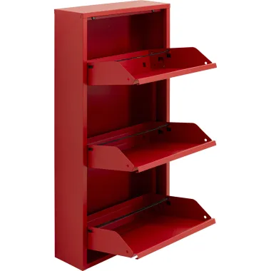 Kare Szafka na buty CARUSO 3 RED (MO) 50 x 103.5 x 15cm / 71080
