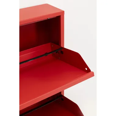Kare Szafka na buty CARUSO 3 RED (MO) 50 x 103.5 x 15cm / 71080