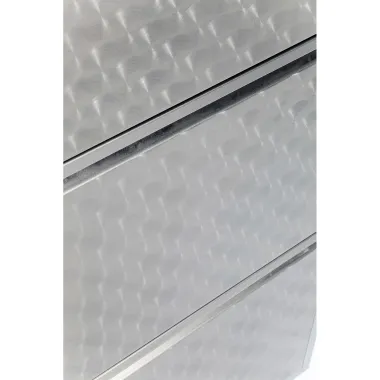 Kare Szafka na buty CARUSO 3 SILVER BRUSHED (MO) 50 x 103.5 x 15cm / 49273