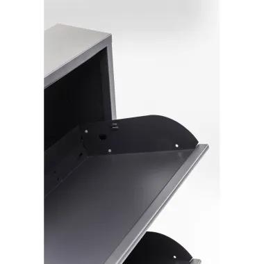 Kare Szafka na buty CARUSO 3 ANTHRACITE (MO) 50 x 103.5 x 15cm / 42565