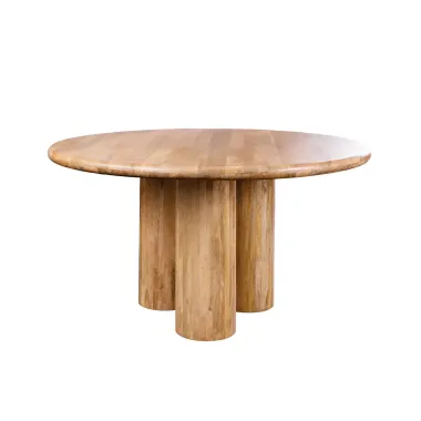 Invicta Stół do jadalni ART DECO mango Ø 140cm / 47605