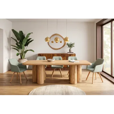 Invicta Stół do jadalni ART DECO mango 240 x 76 x 100cm / 47604