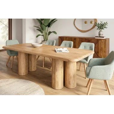 Invicta Stół do jadalni ART DECO mango 240 x 76 x 100cm / 47604
