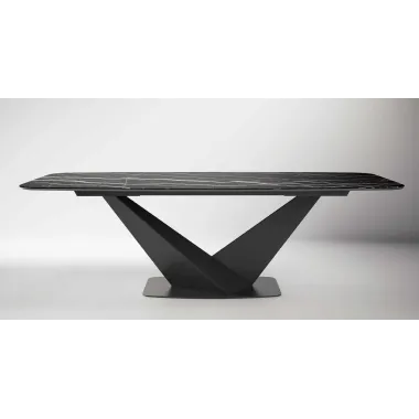 Włoski Stół KRYSTAL CERAMIC TOP HERITAGE CLOUD 198 x 75.5 x 100cm / 155TAV.39CE