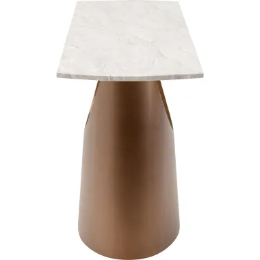 KARE Konsola GERALDO ceramiczny blat 140 x 80 x 45cm / 71637