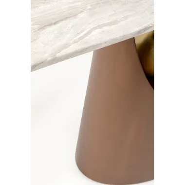 KARE Konsola GERALDO ceramiczny blat 140 x 80 x 45cm / 71637