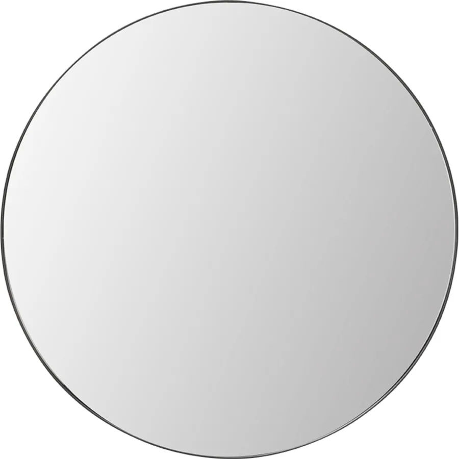 Kare Lustro ścienne STARLET czarne Ø 100 x 8cm / 71007