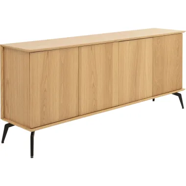 Kare Szafka RTV LARS fornir dębowy 180 x 80 x 40cm / 71117