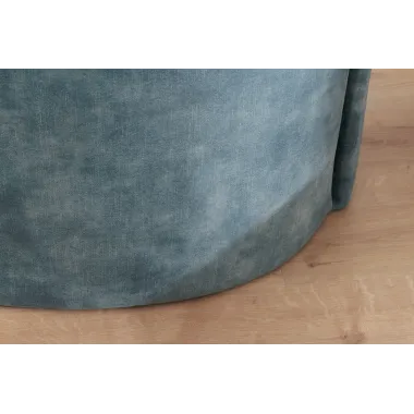 Invicta Sofa ELEMENTAL 2 osobowa petrol aksamit 178 x 67 x 70cm / 48690