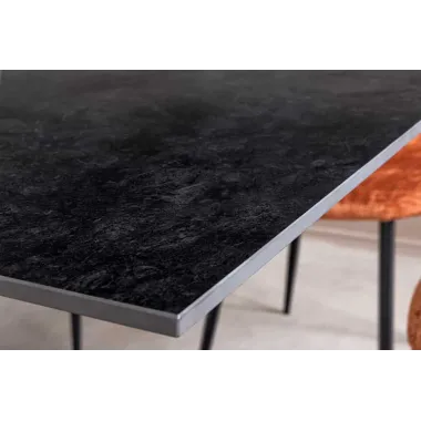 Invicta Stół ceramiczny GALAXIE optyka szarego marmuru 160 x 77 x 90cm / 46900
