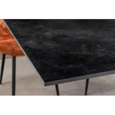 Invicta Stół ceramiczny GALAXIE optyka szarego marmuru 180 x 77 x 90cm / 46897