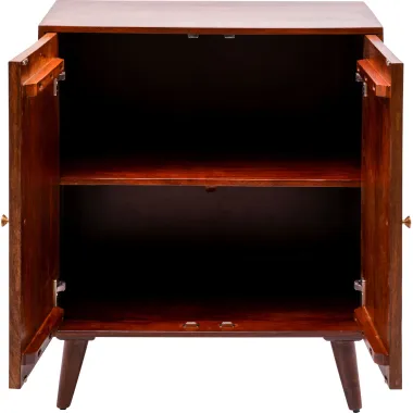 Kare Komoda SPICE 2 drzwiowa brązowe mango 75 x 92 x 40cm / 71800