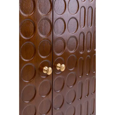 Kare Szafa SPICE 2 drzwiowa brązowe mango 115 x 180 x 54cm / 71802