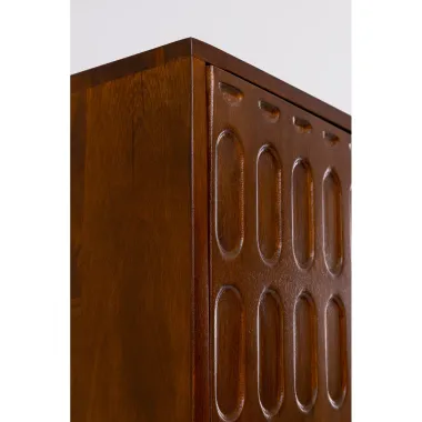 Kare Szafa SPICE 2 drzwiowa brązowe mango 115 x 180 x 54cm / 71802