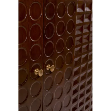 Kare Szafa SPICE 2 drzwiowa brązowe mango 115 x 180 x 54cm / 71802