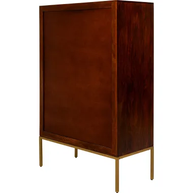 Kare Szafa SPICE 2 drzwiowa brązowe mango 115 x 180 x 54cm / 71802