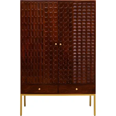 Kare Szafa SPICE 2 drzwiowa brązowe mango 115 x 180 x 54cm / 71802
