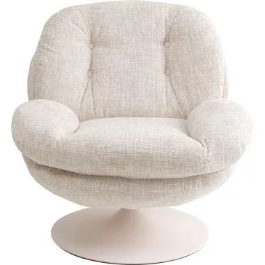 Kare Fotel COSY obrotowy 360° beżowy 82 x 86 x 85cm / 70800