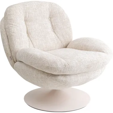 Kare Fotel COSY obrotowy 360° beżowy 82 x 86 x 85cm / 70800