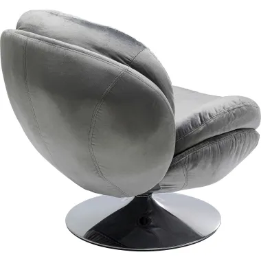 Kare Fotel COSY obrotowy 360° szary 82 x 86 x 85cm / 85527