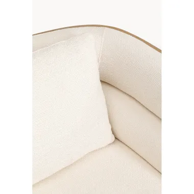 Kare Fotel tapicerowany MARC obrotowy 360° beżowy 76 x 67 x 73cm / 71414