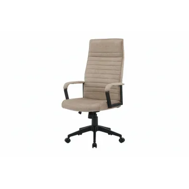 Invicta Krzesło biurowe LAZIO taupe 60 x 117-127 x 70cm / 48701