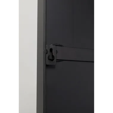 Kare Lustro ścienne STARLET czarne 30 x 180 x 5cm / 70997