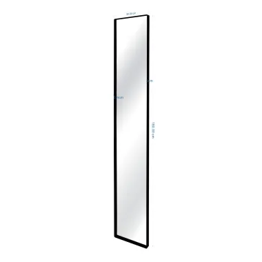 Kare Lustro ścienne STARLET czarne 30 x 180 x 5cm / 70997