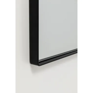 Kare Lustro ścienne STARLET czarne 30 x 130 x 5cm / 70994
