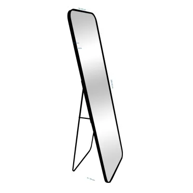 Kare Lustro ścienne STARLET czarne 50 x 160 x 5cm / 71534