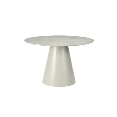 Invicta Stół do jadalni VOGUE szary 120 x 75 x 75cm / 48531