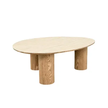 Invicta Stolik kawowy ORGANIKO ceramiczny brązowy 110 x 35 x 80cm / 48556
