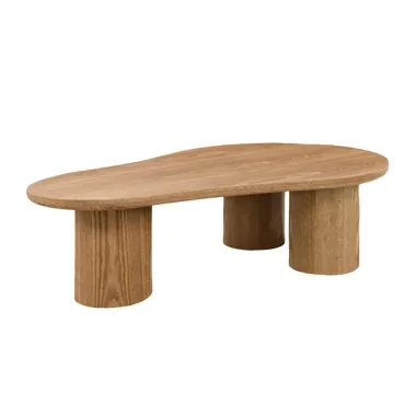 Invicta Stolik kawowy ORGANIKO brązowy 130 x 35 x 80cm / 48554