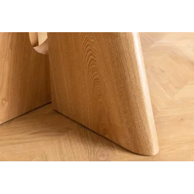 Invicta Stół do jadalni ORGANIKO brązowa 120 x 76 x 76cm / 48552