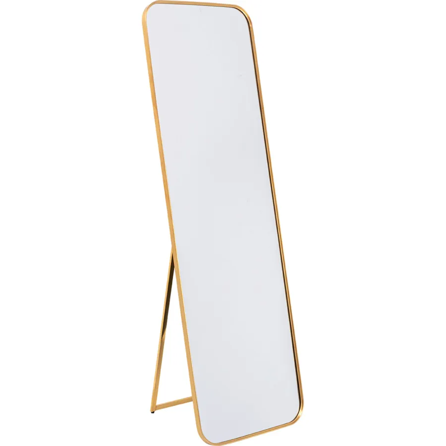 Kare Lustro stojące SIMPLY BRASS 50 x 160 x 3cm / 71578