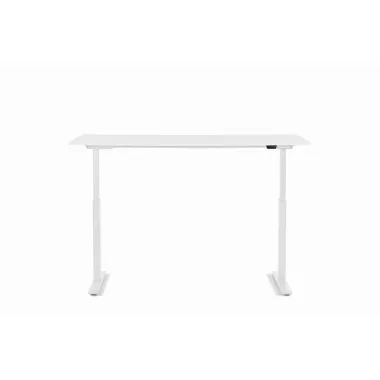 Kare Biurko z regulacją wysokości SMART WHITE WHITE 160 x 70 - 120 x 80cm / 85124