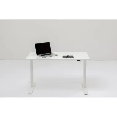 Kare Biurko z regulacją wysokości WHITE WHITE 160 x 70 - 120 x 80cm / 85124