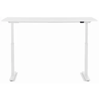 Kare Biurko z regulacją wysokości WHITE WHITE 140 x 70 - 120 x 70cm / 85123